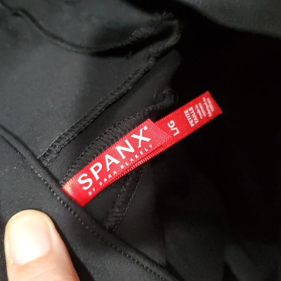 SPANX The Perfect Pant Ankle Backseam In Black Size L - Picture 13 of 16